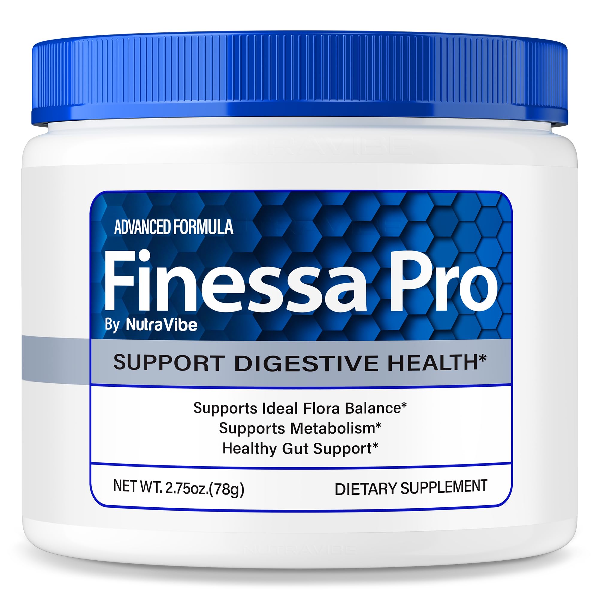 NutraRize Finessa Pro — poudre constipation, soutien léger du confort digestif quotidien.