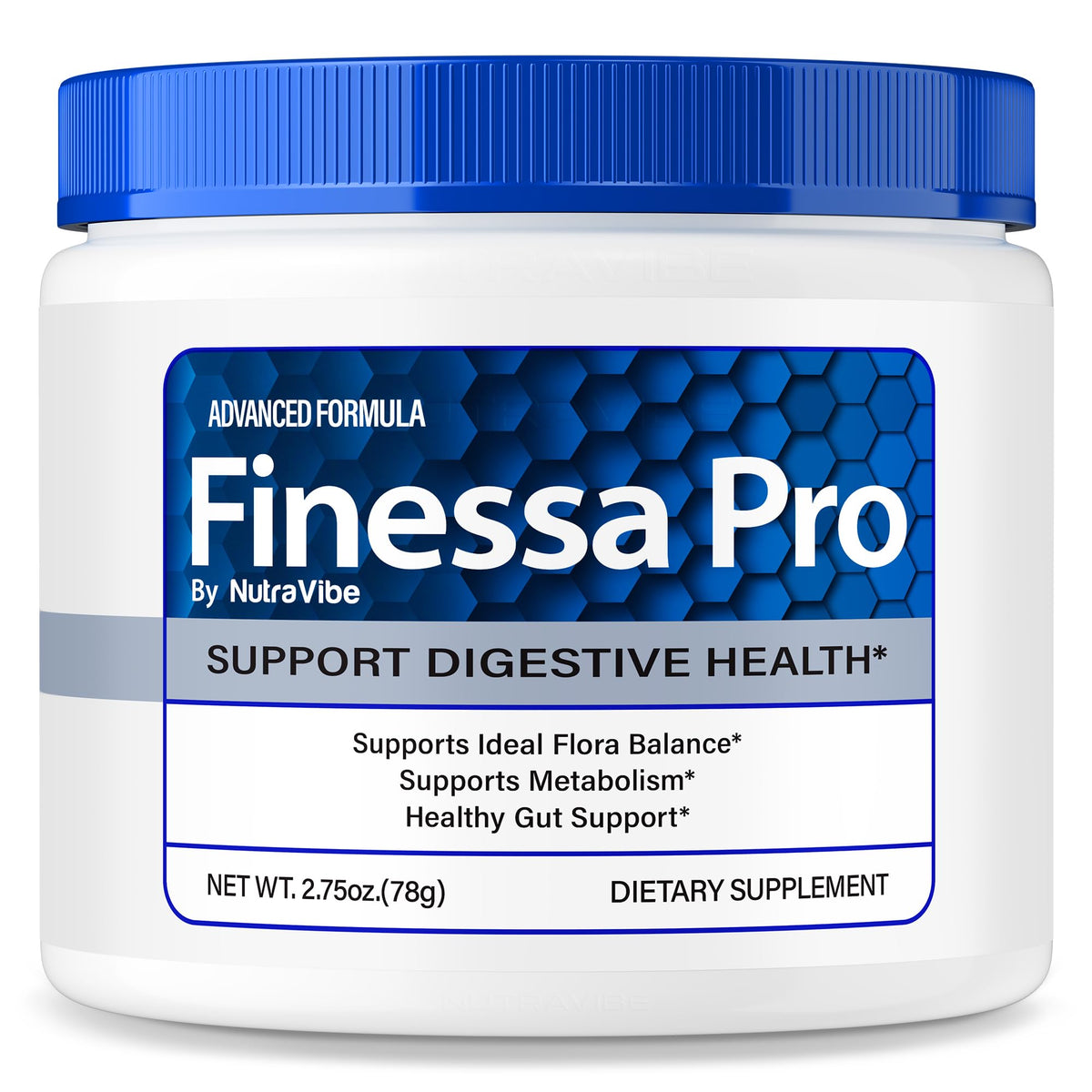NutraRize Finessa Pro — poudre constipation, soutien léger du confort digestif quotidien.