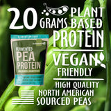 Nutrasumma Protéine de Pois – gobelet shaker montrant une texture lisse et sans grumeaux
