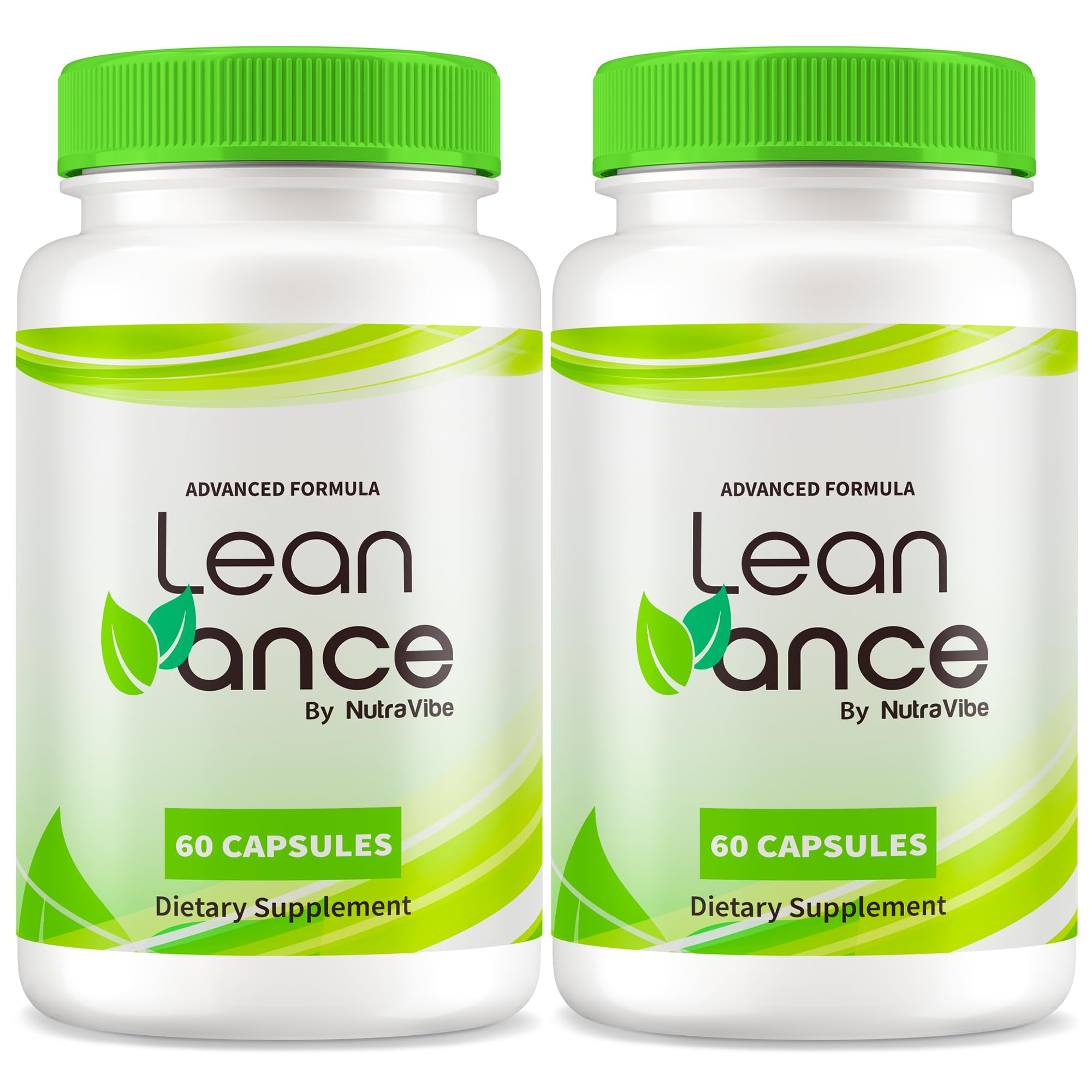 NutraVibe LeanVance etboîte d'emballage, présentation soignée pour routine quotidienne