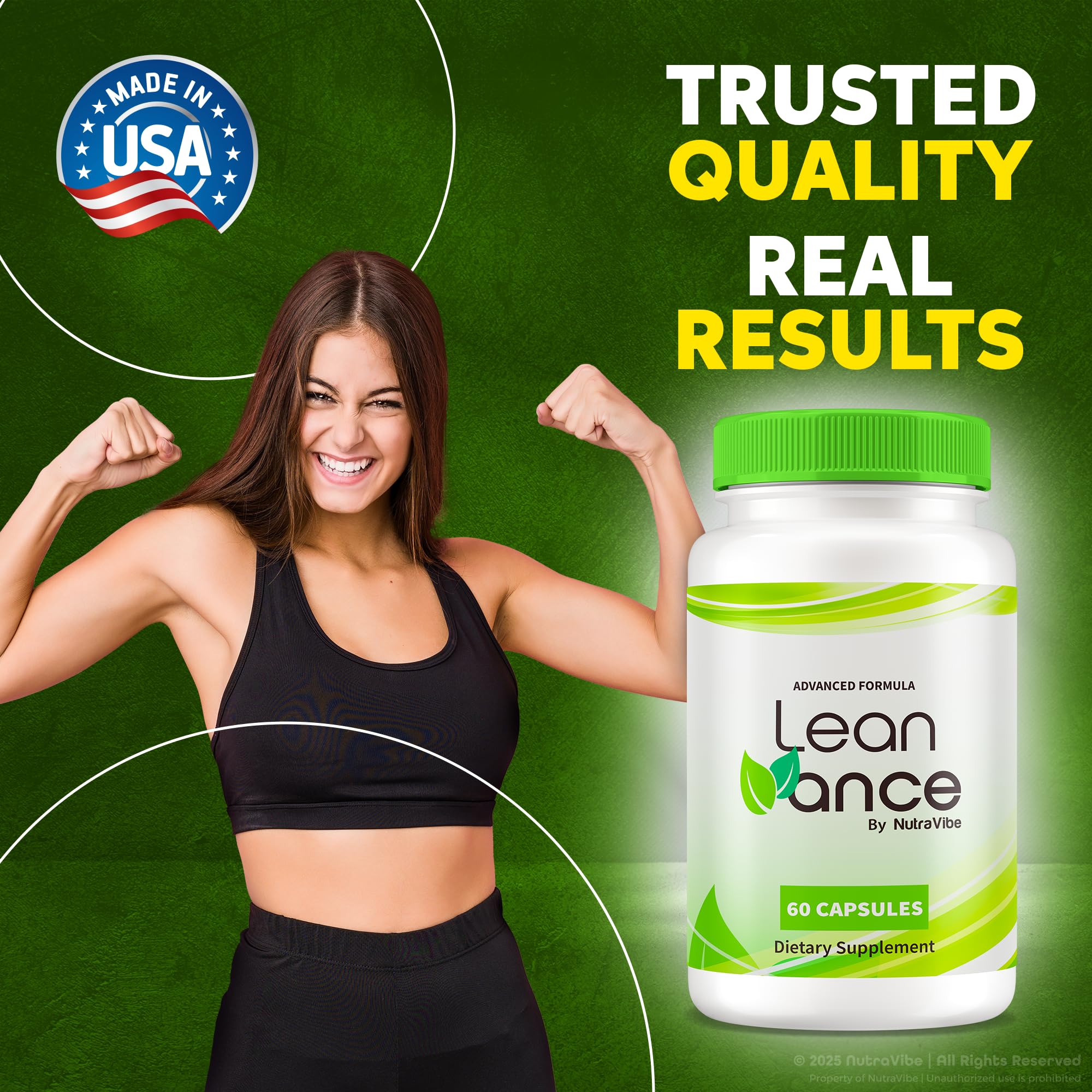 NutraVibe LeanVance, design moderne et attrayant