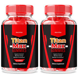NutraVibe Titan Max gommes paquet 2-pack énergie potentielle et praticité