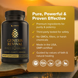 Nutraville Genesis Revival – logo visible, confiance et authenticité de la marque.