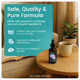Nutraville Pineal Guardian X, fiche technique des ingrédients présentant les composants clés.