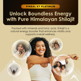 Nutraville Pineal XT Platinum — gélules veganes et acide fulvique pour énergie naturelle