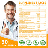 Gummies Nutravita orange dans la bouteille, pratique pour une routine quotidienne.