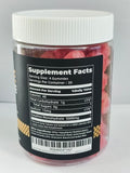 Nutravita gommes créatine monohydrate, trois gommes par portion pour dose pratique.