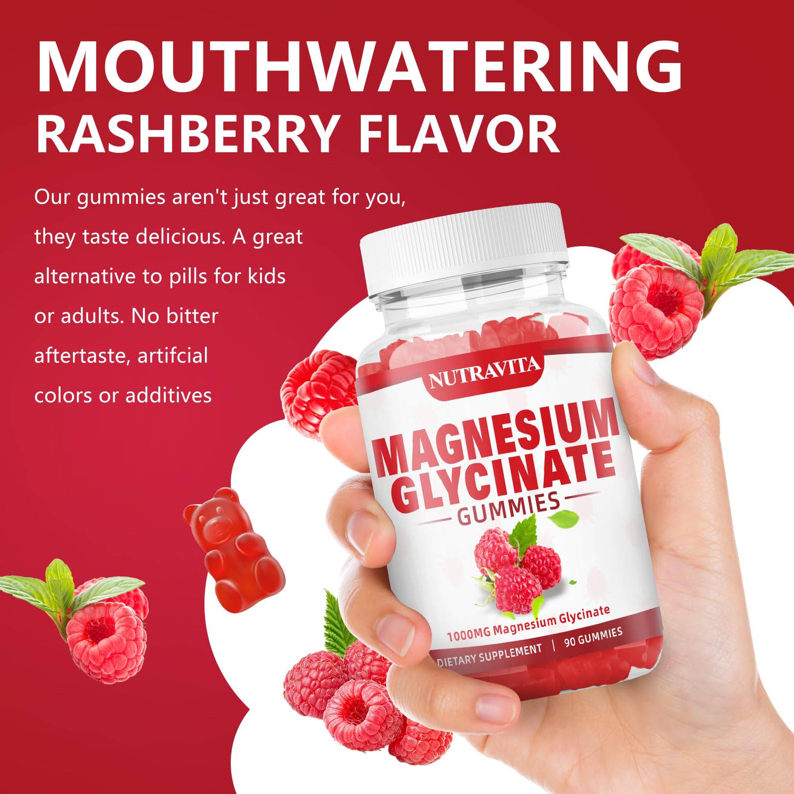 Nutravita Magnésium Glycinate, formulation pour le calme potentiel