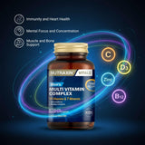 Nutraxin Hommes Multivitamine – énergie et endurance pour sport et activités.