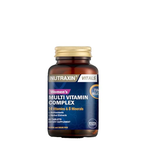 Nutraxin Multivitamines Femmes - Soin beauté cheveux, peau et ongles pour une apparence saine.