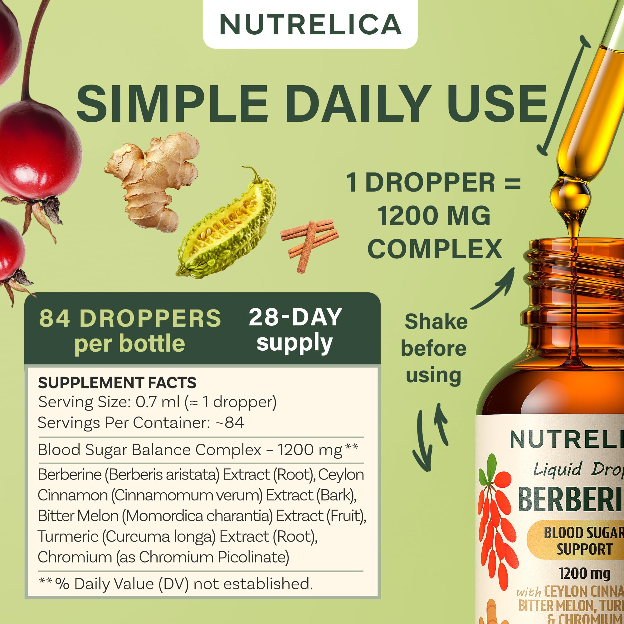 Nutrelica Turmeric Poudre – antioxydants et énergie légère