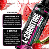 Nutrex carnitine liquide 3000, mélange rapide avec eau et saveur rafraîchissante