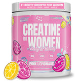 Nutrex Research Creatine pour femmes, bouteille saveur pêche-mangue, soutient potentiellement la force et l’endurance.