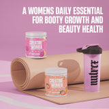 Nutrex Research Creatine pour femmes, doseur inclus, facilite une prise pratique et la récupération potentielle.