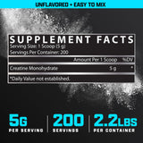 Nutrex Creatine – aide à des séances pré et post entraînement sans gonflement.