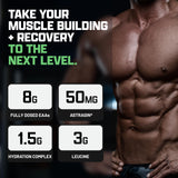 Nutrex EAA Hydration dosage 2:1:1 met en avant les BCAA.