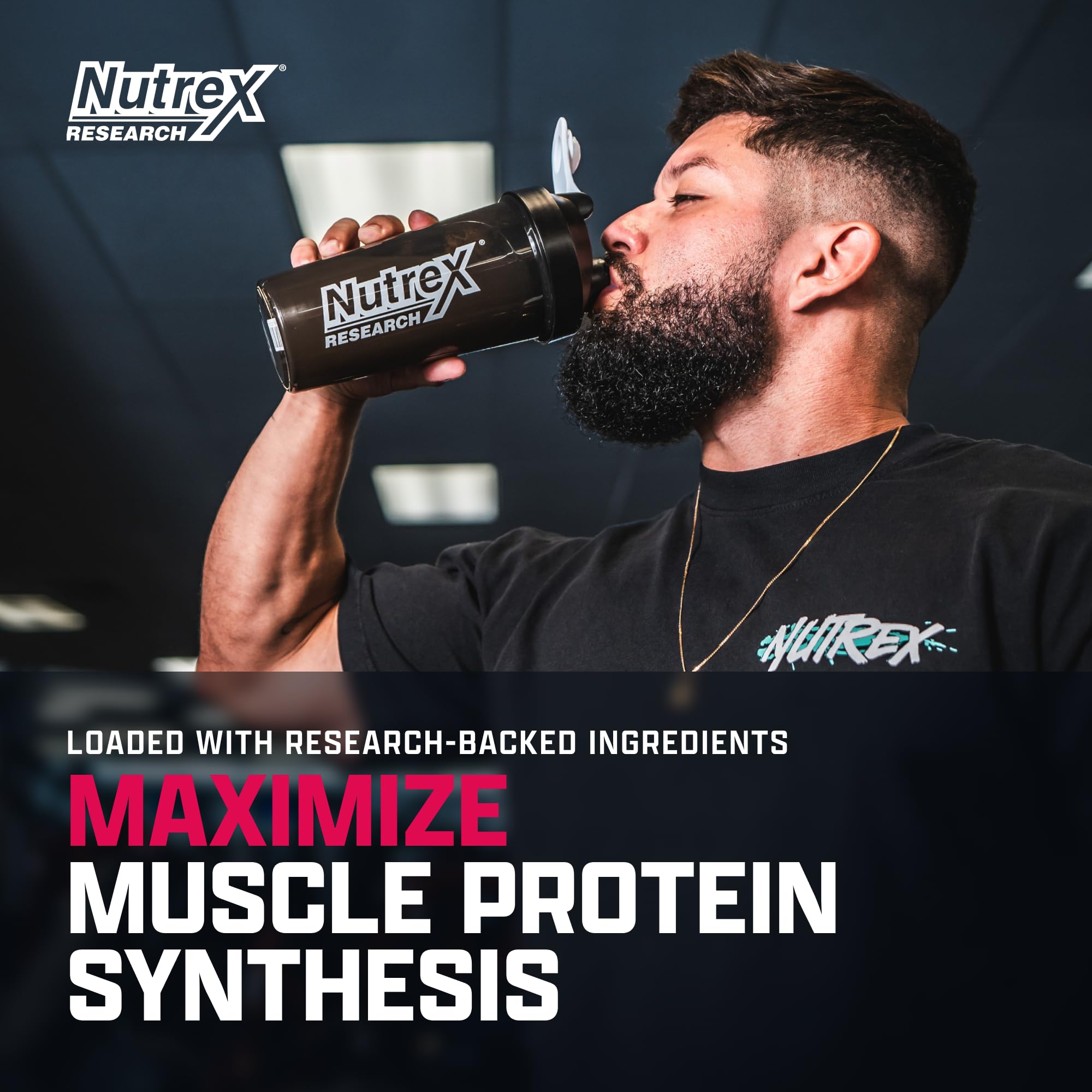 Nutrex Research EAA Hydration poudre Fruit Punch, mélange rapide et homogène