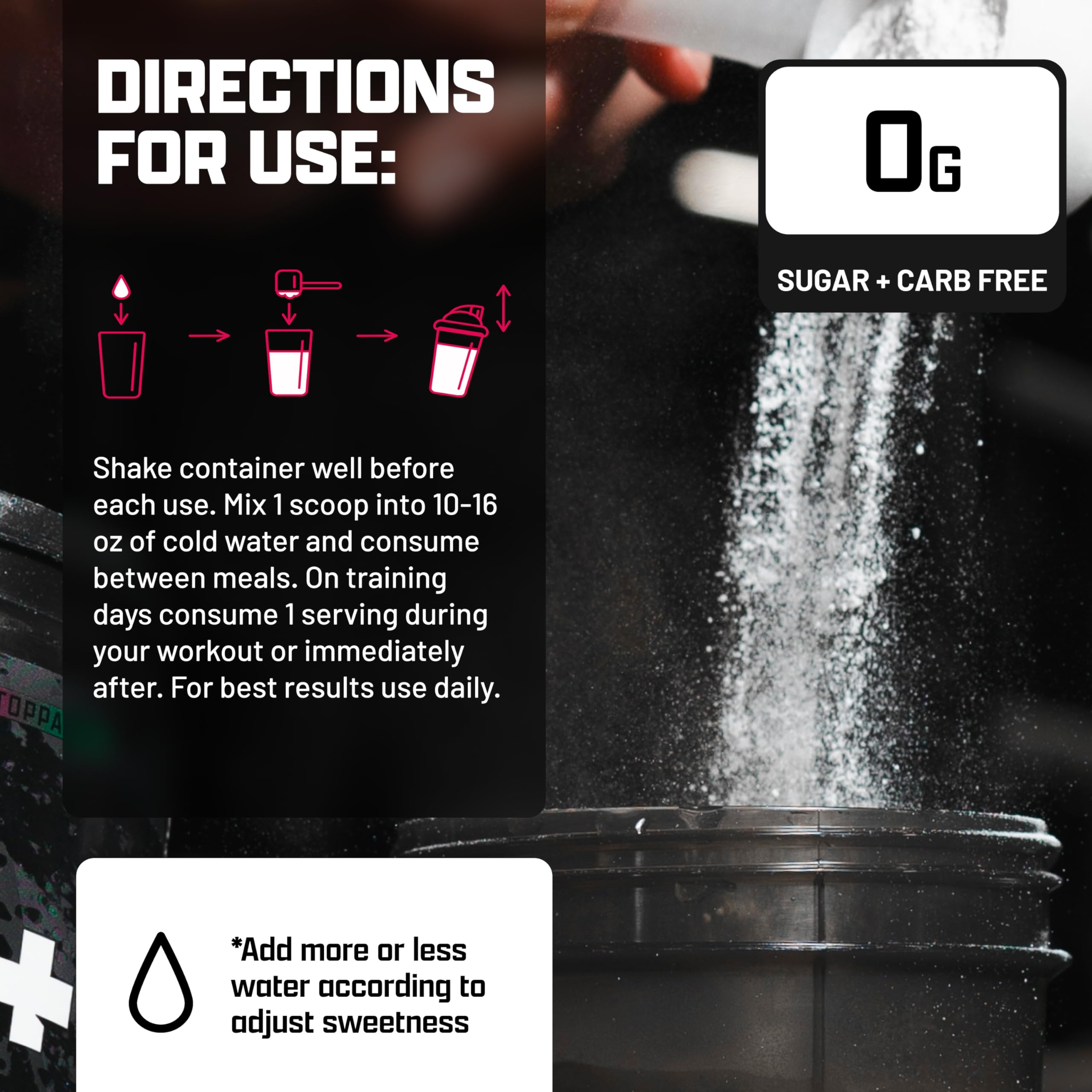 Nutrex Research EAA Hydration verre Fruit Punch, boisson revitalisante pendant l’entraînement