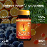BioAstin Hawaii, étiquette lisible avec informations nutritionnelles.