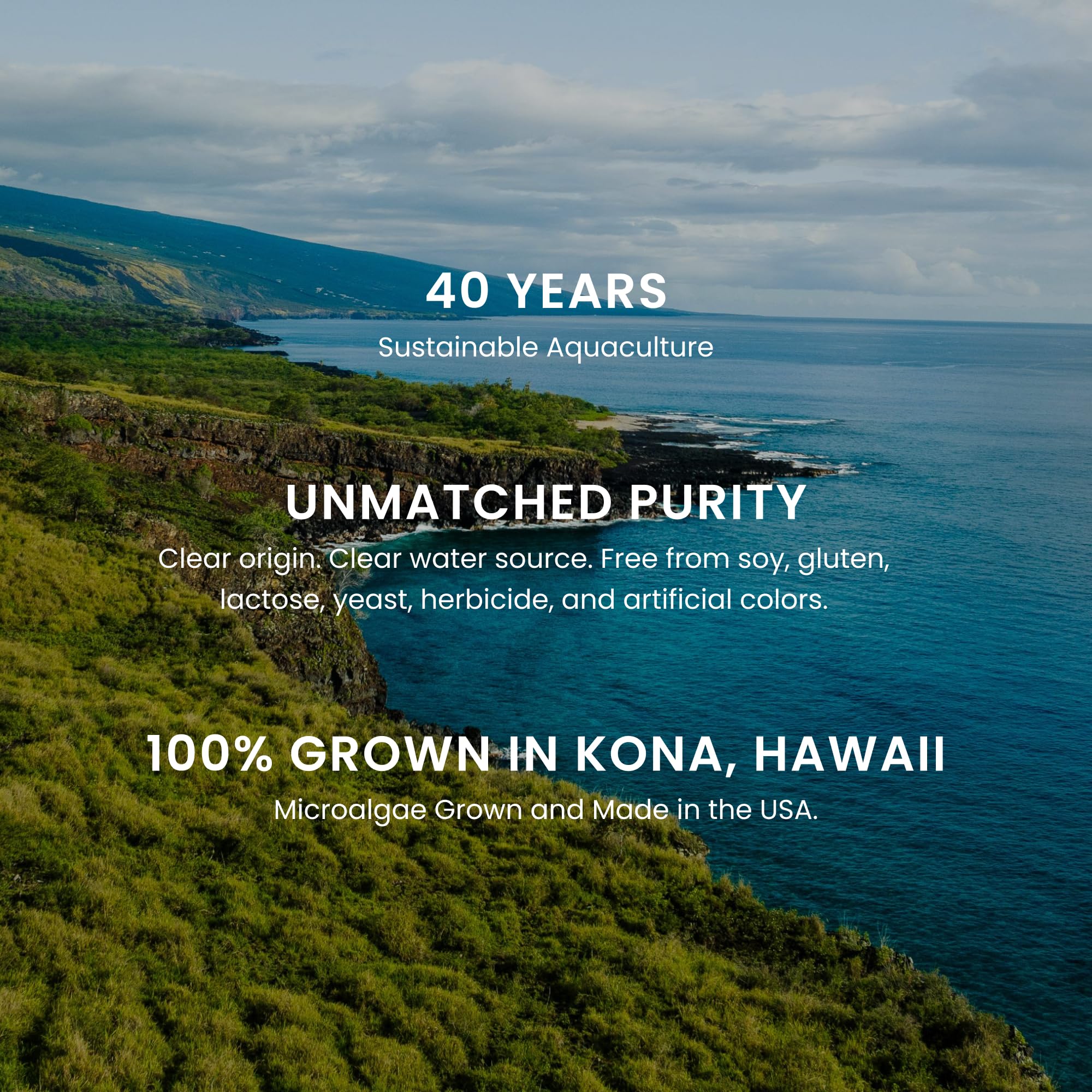 BioAstin Nutrex Hawaii — production durable et transparente à Kona, Hawaï