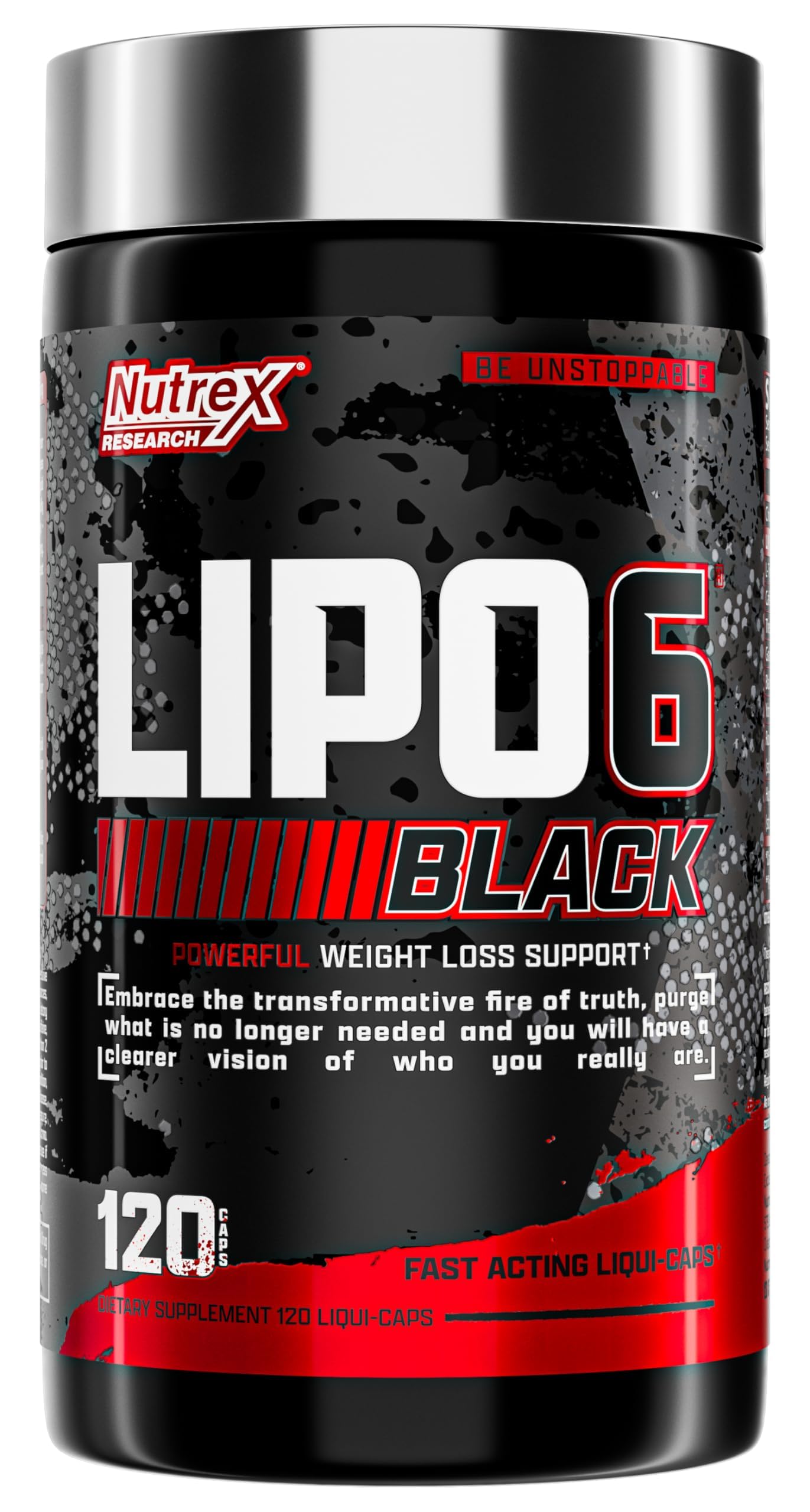 Nutrex Lipo-6 Black Max, bouteille énergie, sensations de vitalité avant l'entraînement.