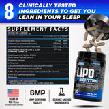 Nutrex Lipo-6 Nuit – emballage prêt à l’utilisation nocturne.