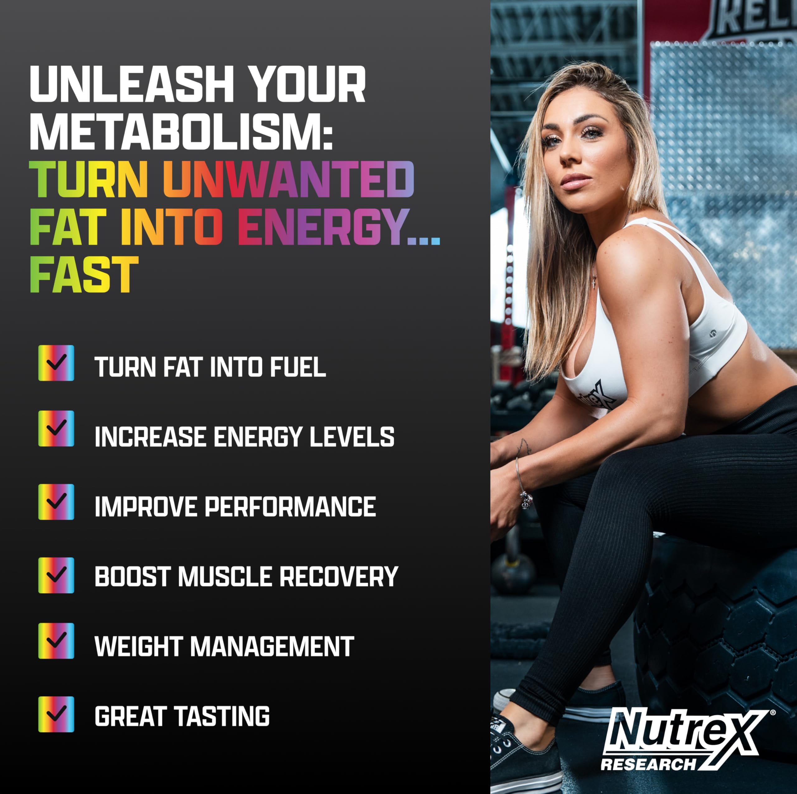 Nutrex Liquid Carnitine 3000 – flacon clair, ingrédients entièrement listés et traçabilité garantie.