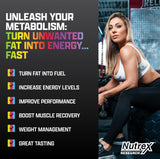Nutrex Liquid Carnitine 3000 – flacon clair, ingrédients entièrement listés et traçabilité garantie.