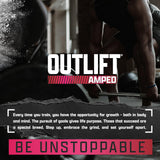 Nutrex OUTLIFT Amped – athlète utilisant le produit lors d’un entraînement.