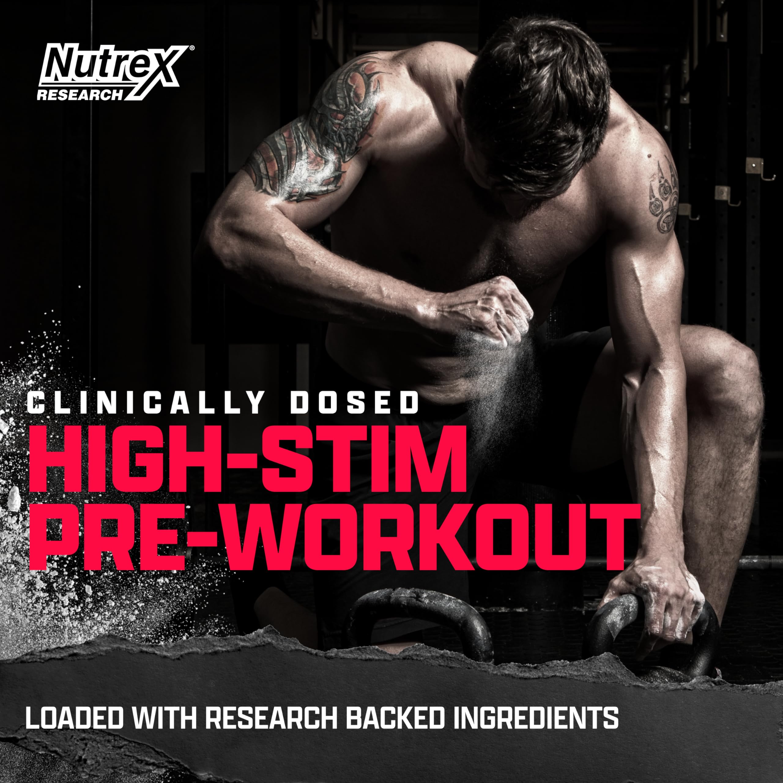 Nutrex OUTLIFT Amped – couleur fruit-punch pour motivation et goût.