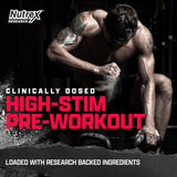Nutrex OUTLIFT Amped – couleur fruit-punch pour motivation et goût.