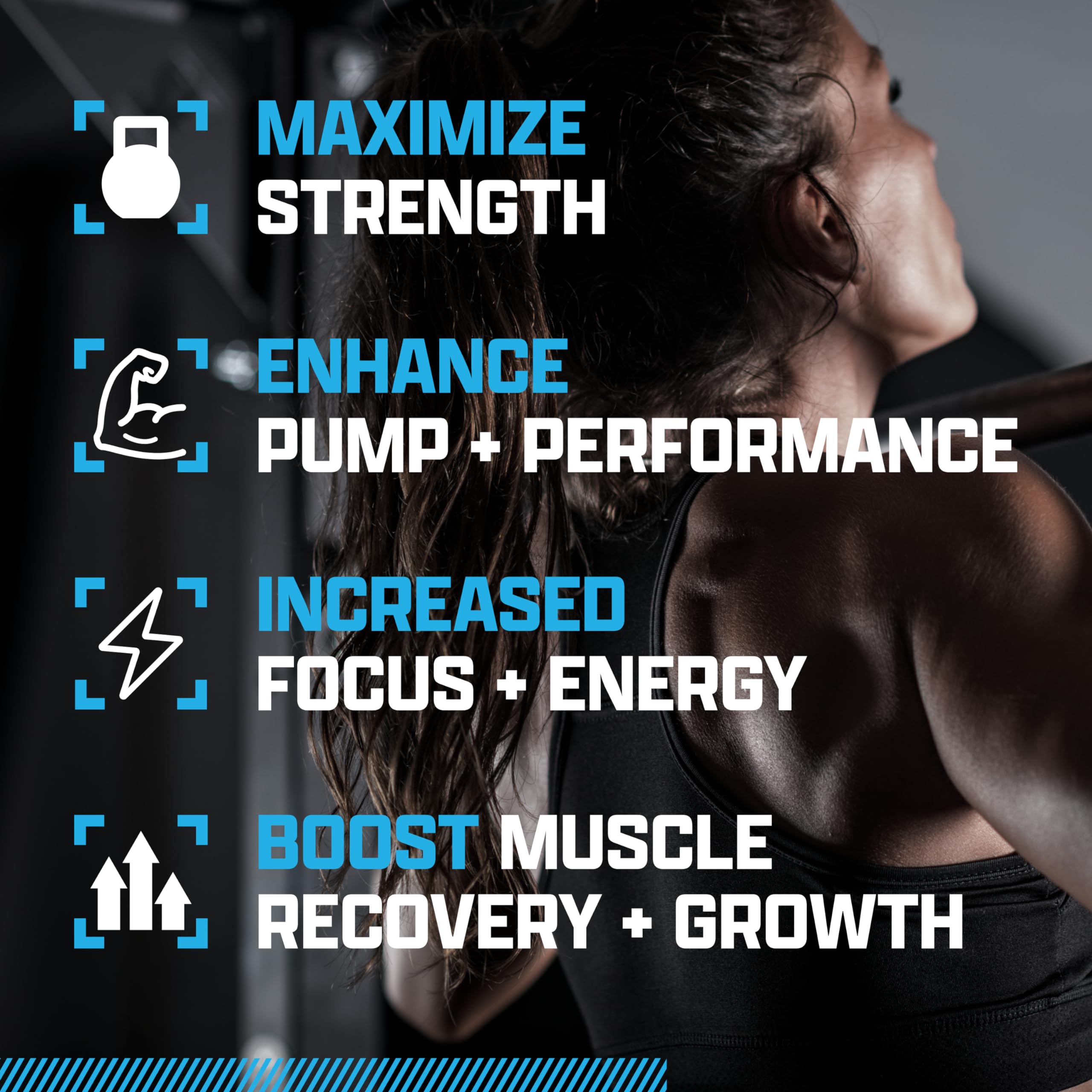 Nutrex Outlift associe créatine et citrulline pour pompes durables et force accrue.