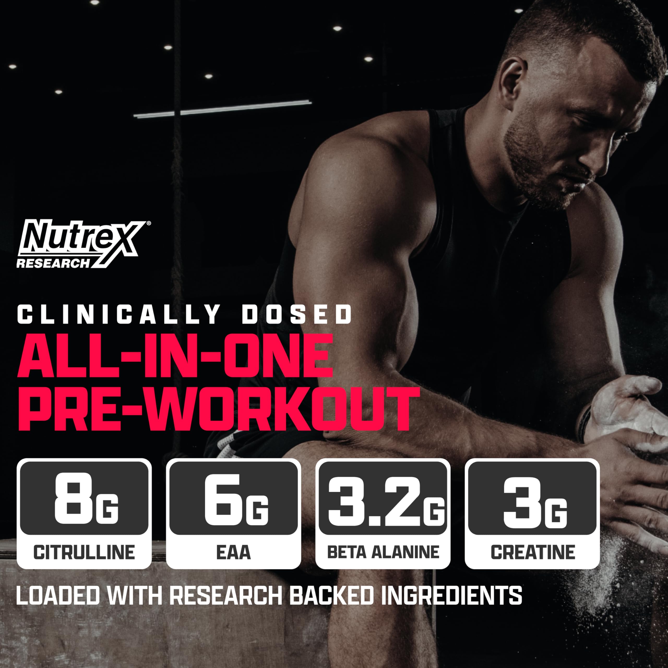 Nutrex Outlift cuillère-dose, doseur inclus, pratique pour des sessions rapides et efficaces.