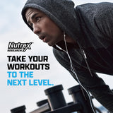 Nutrex Outlift goût fruit punch, mélange facile sans grumeaux.