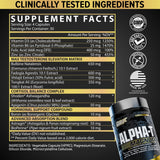 Emballage Alpha-T Magnum présentant les informations et le design du produit.