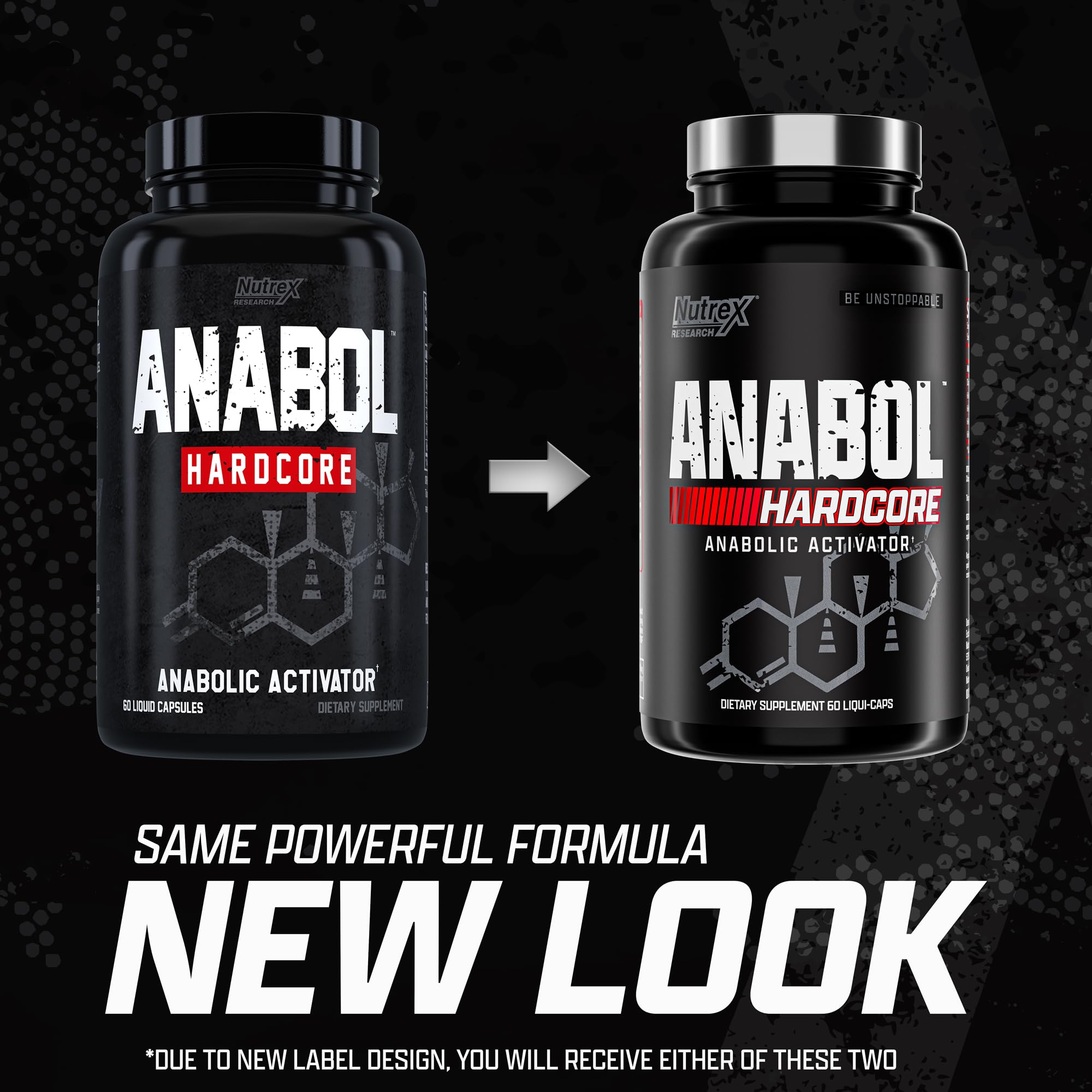 Nutrex Research Anabol, emballage et prise quotidienne faciles.