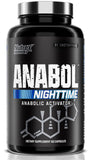 Nutrex Research Anabol PM boîte visible, suggérant récupération et sommeil réparateur.