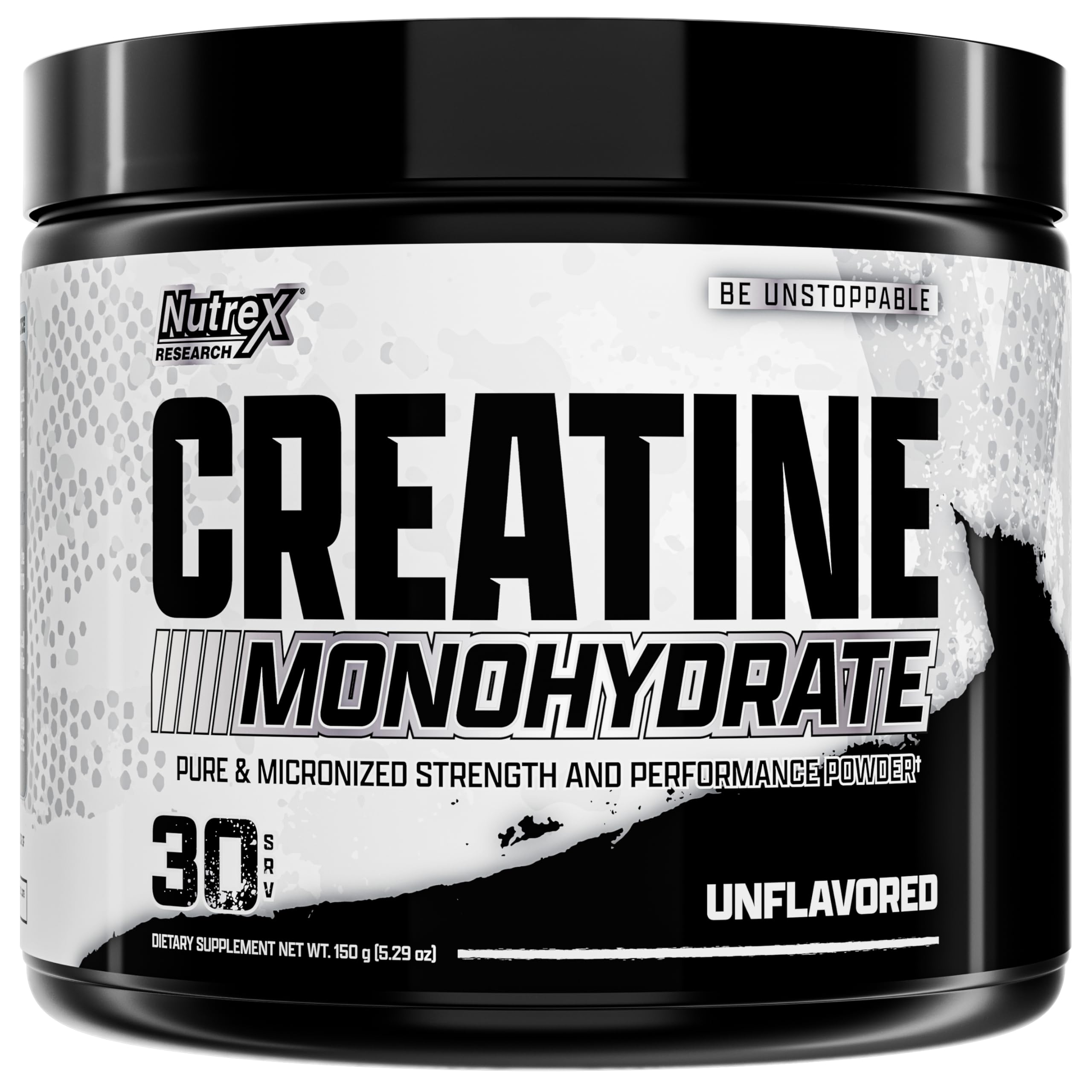 Nutrex Research Créatine Monohydrate – bouteille pratique pour l’entraînement.