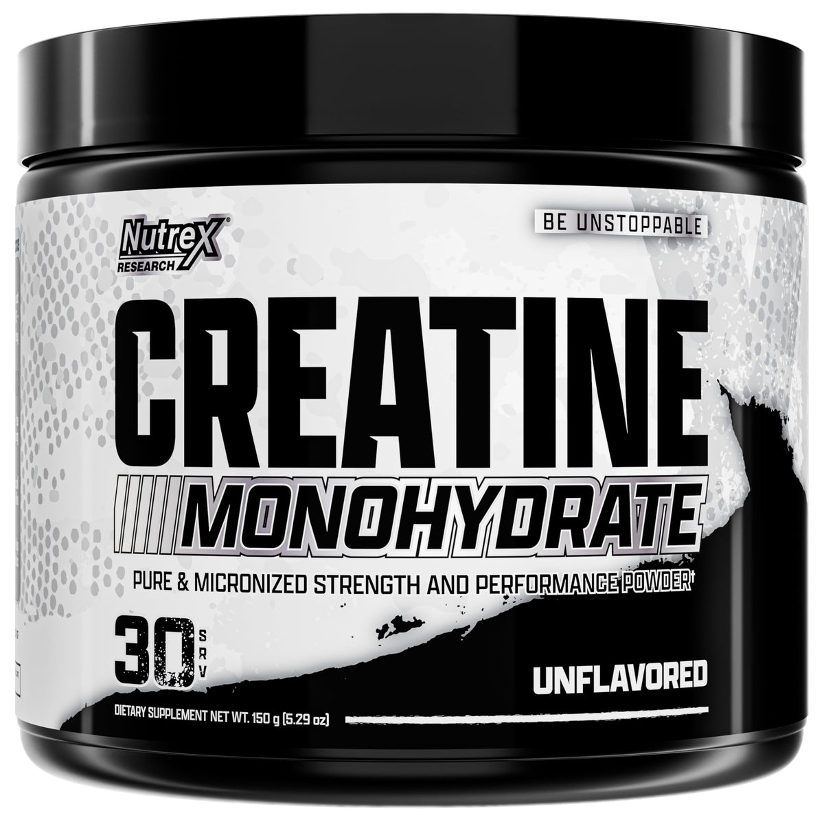 Nutrex Research Créatine Monohydrate – bouteille pratique pour l’entraînement.