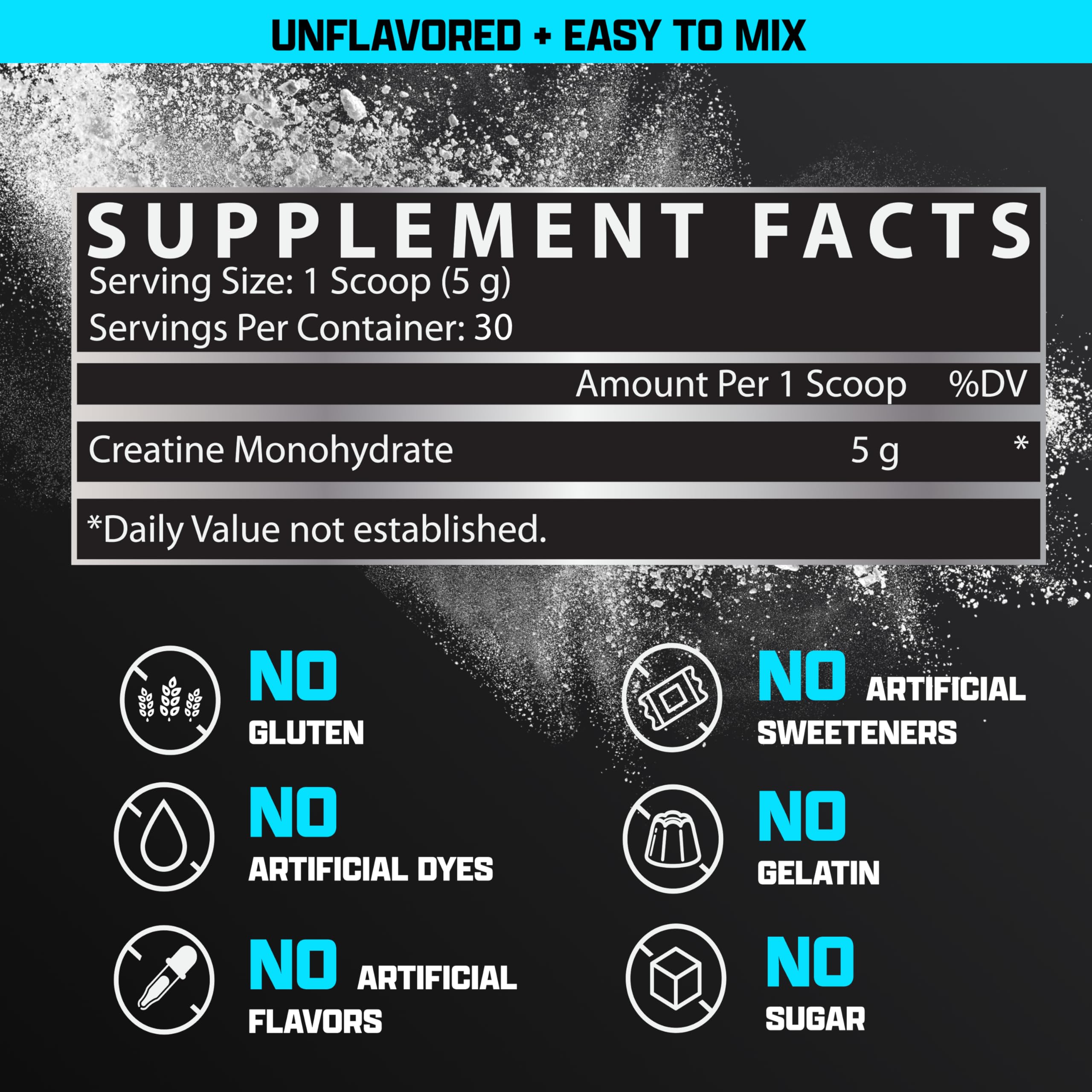 Nutrex Research Créatine Monohydrate – doseuse précise pour portions quotidiennes.
