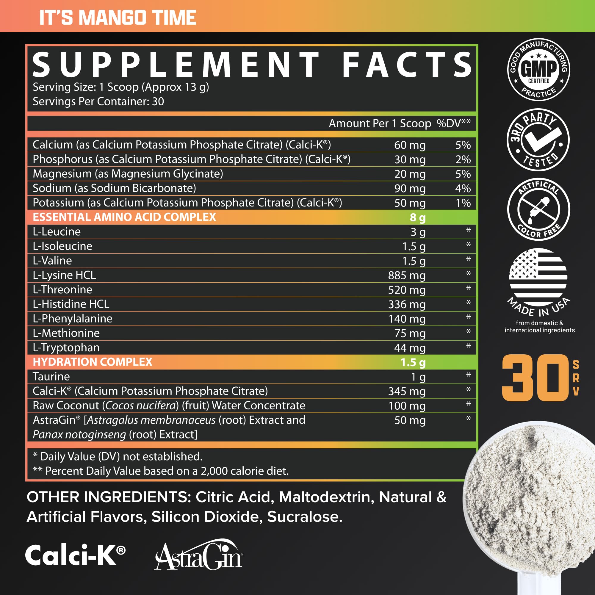 Nutrex Research EAA Hydration Mango, athlète utilisant le produit pour soutenir l endurance et la récupération