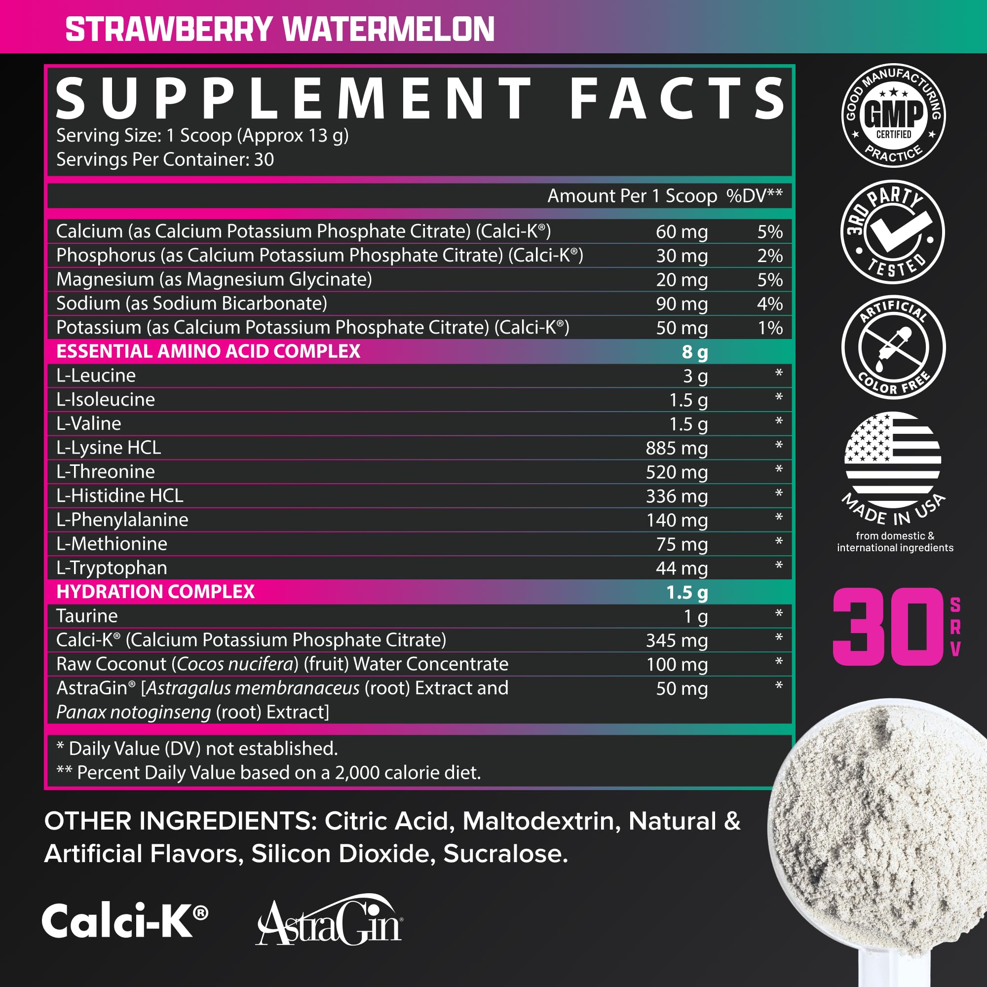 Nutrex Research EAA Hydration: boisson sportive prête à hydrater et soutenir l’effort.