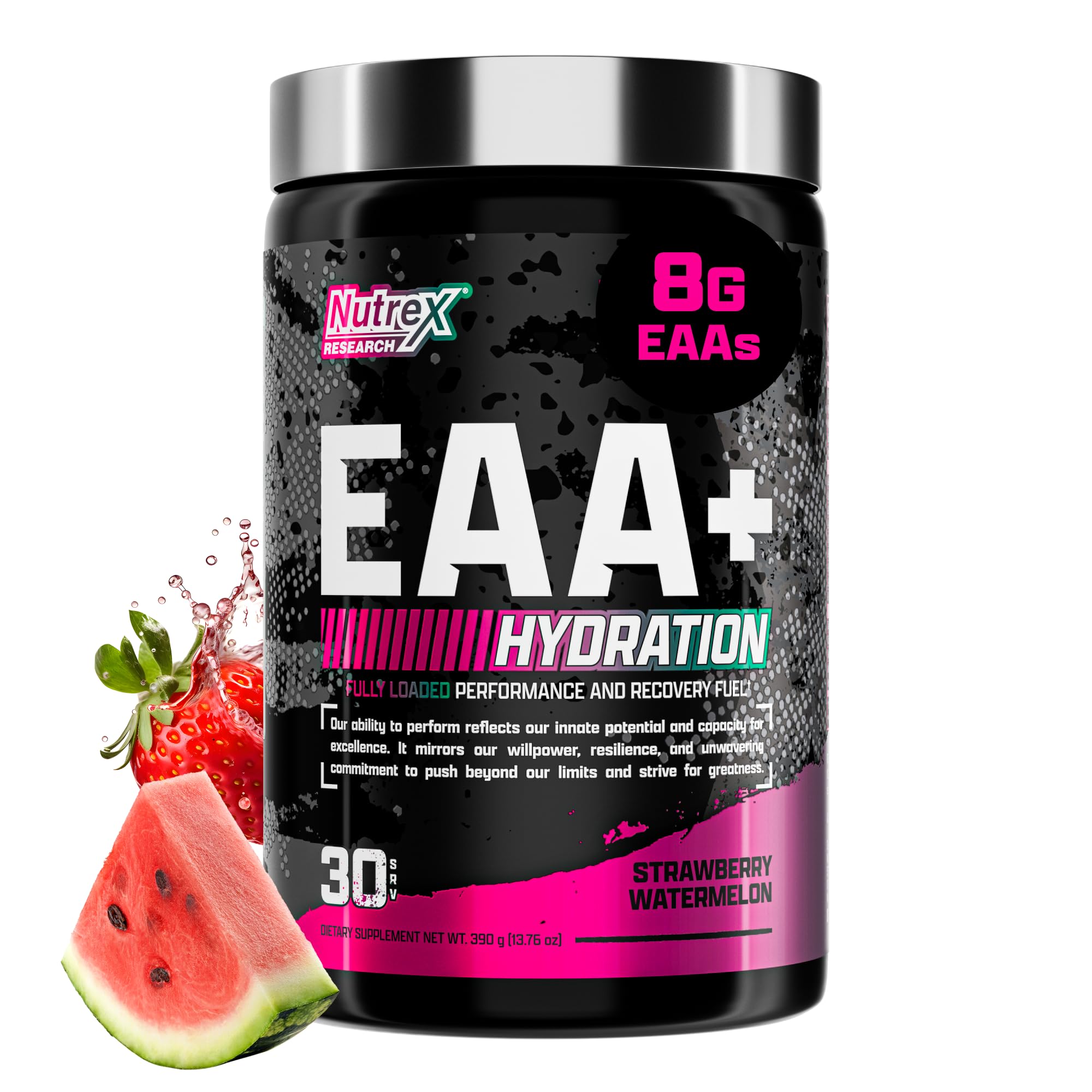 Nutrex Research EAA Hydration: bouteille prête à l’emploi pour une hydratation efficace pendant l’entrainement.