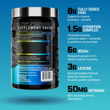 Nutrex Research EAA Hydration - Poudre myrtille citronnade pour récupération pendant l'effort.