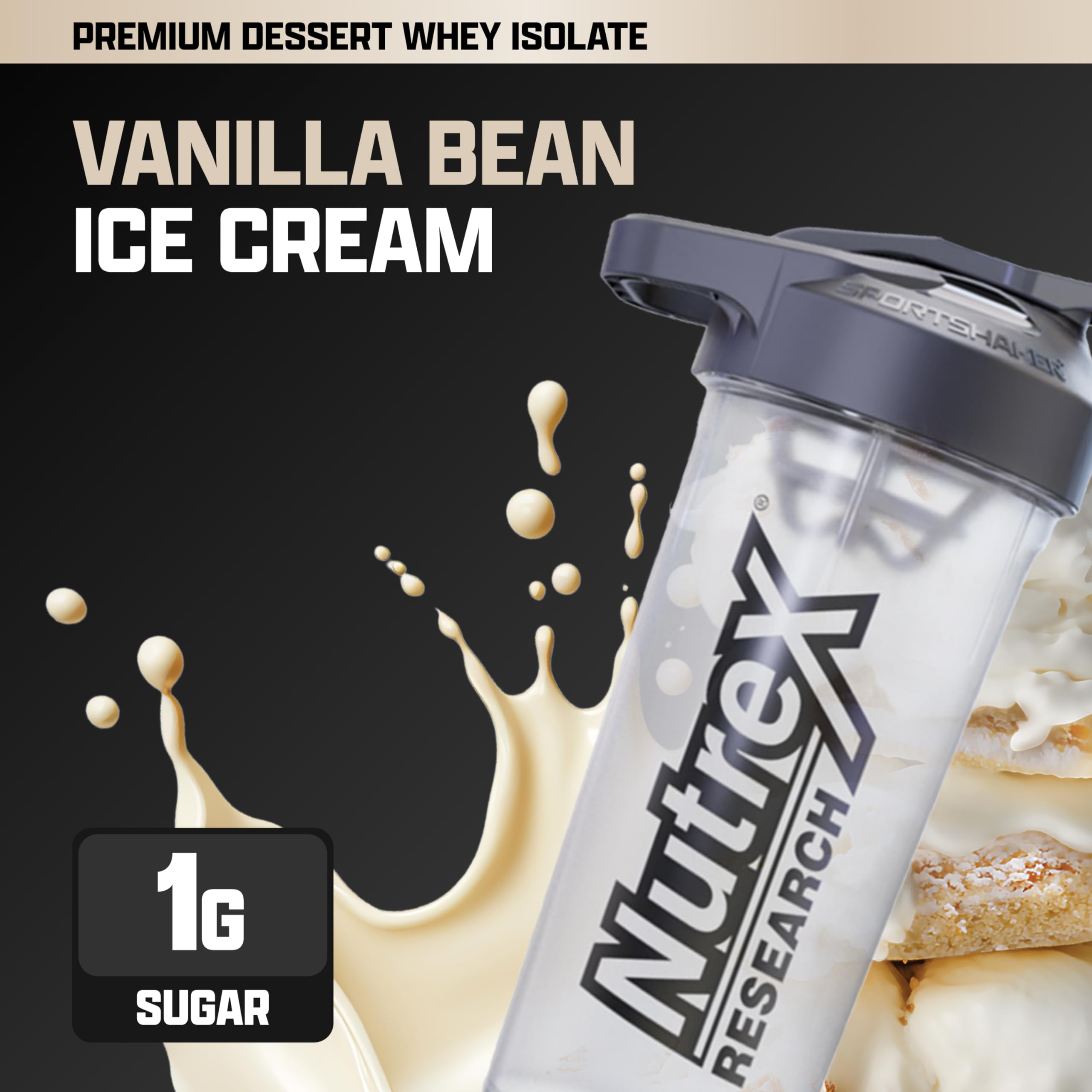 Nutrex IsoFit scoop isolat protéique préparation rapide et pure