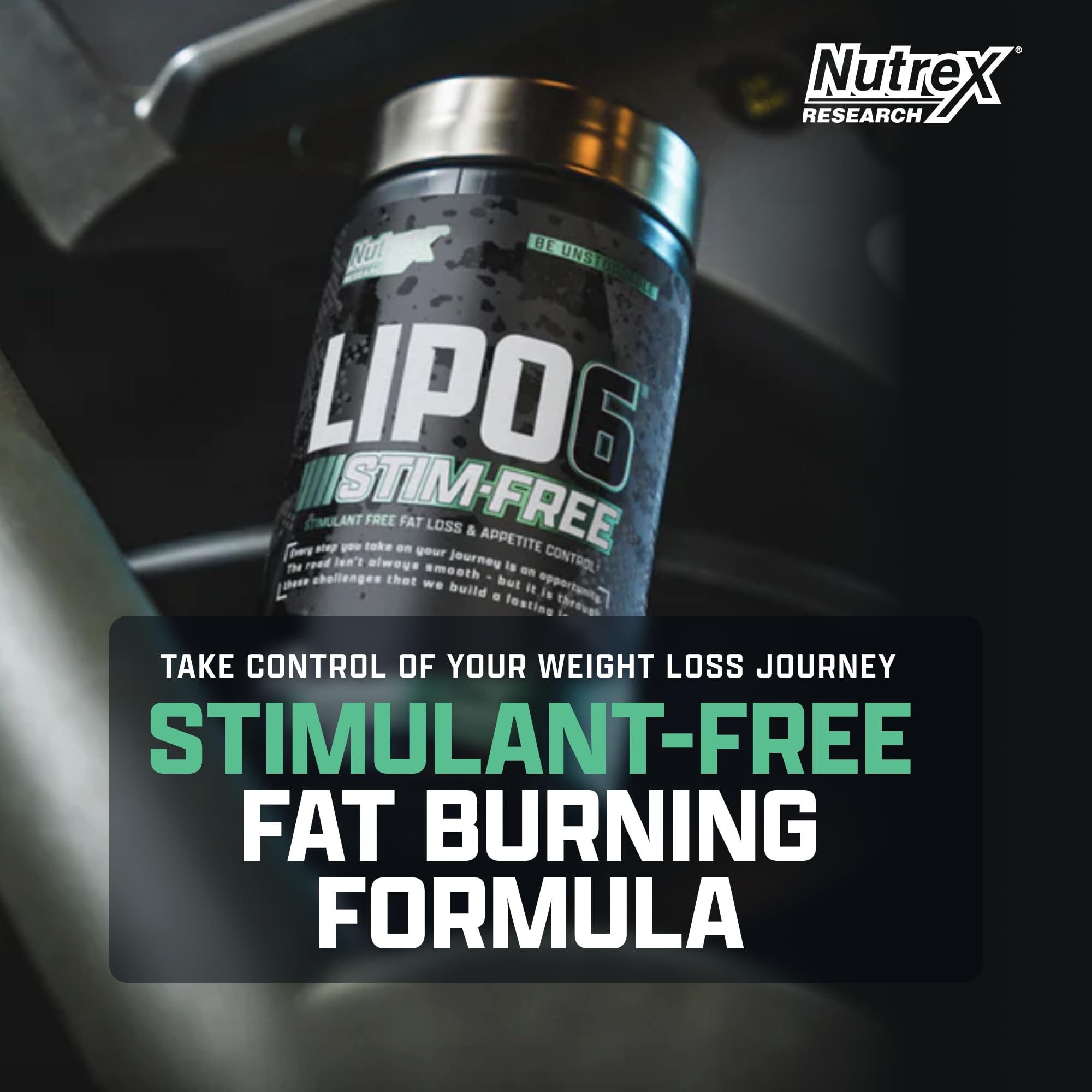 Nutrex Research LIPO SIX sans stimulants – capsule matin, prise simple et efficace.