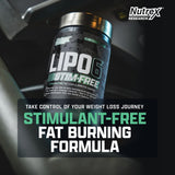 Nutrex Research LIPO SIX sans stimulants – capsule matin, prise simple et efficace.