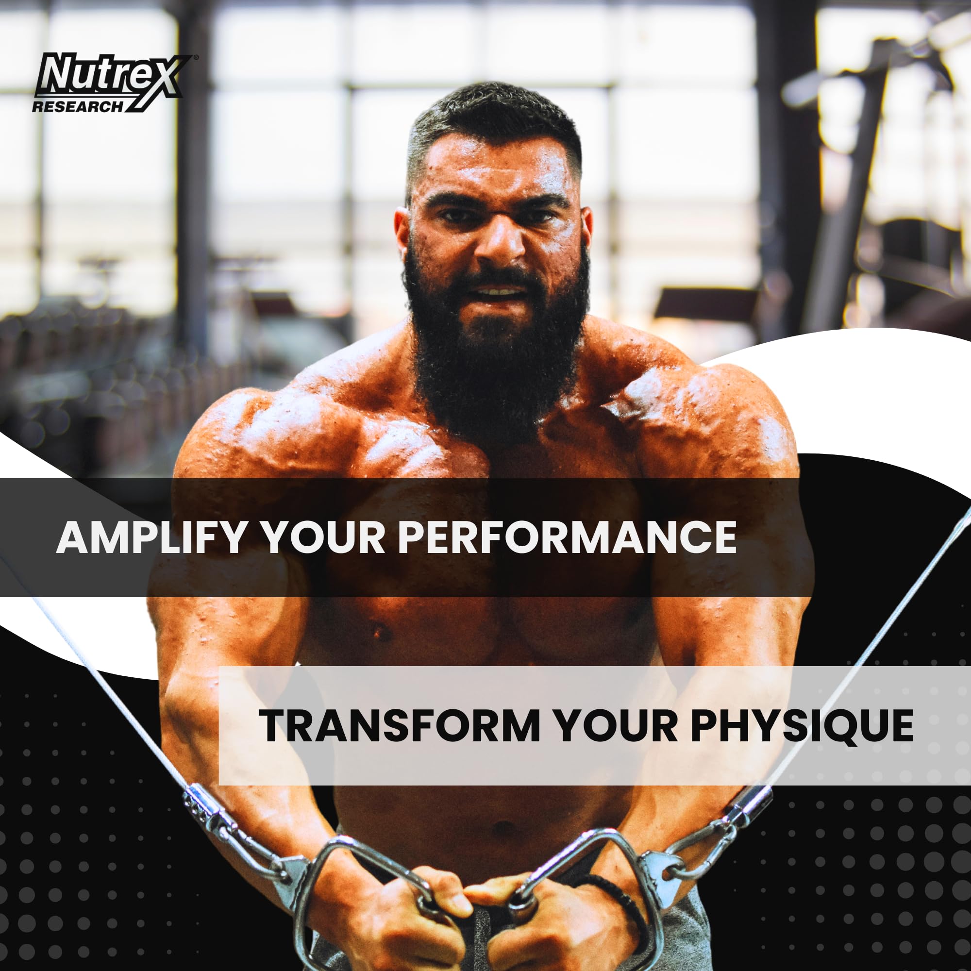 Nutrex Research T-UP, emballage pratique, rangement facile pour votre routine sportive.