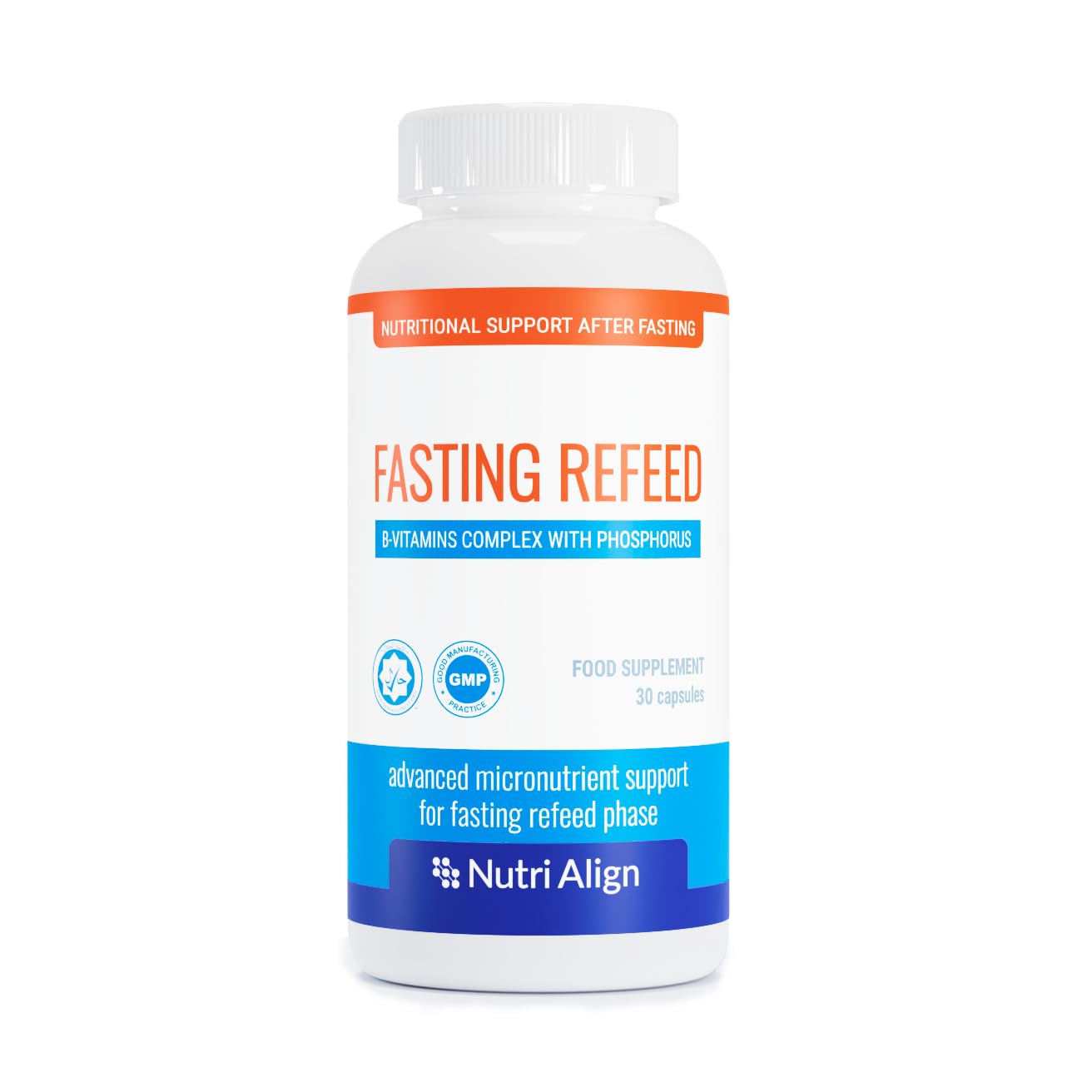 Nutri-Align Fasting Refeed: bouteille, soutien lors de la reprise du jeûne