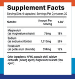 Nutri-Align Fasting Salts : comprimés faciles à avaler offrant sodium, potassium et magnésium.